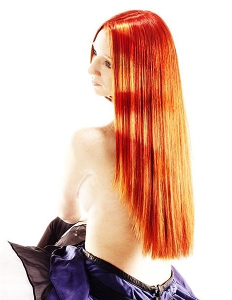женские стрижки длинные волосы 2011 фото